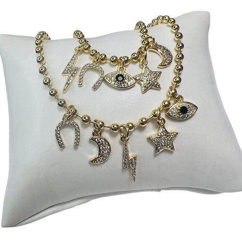 Bracelet multi dijes
