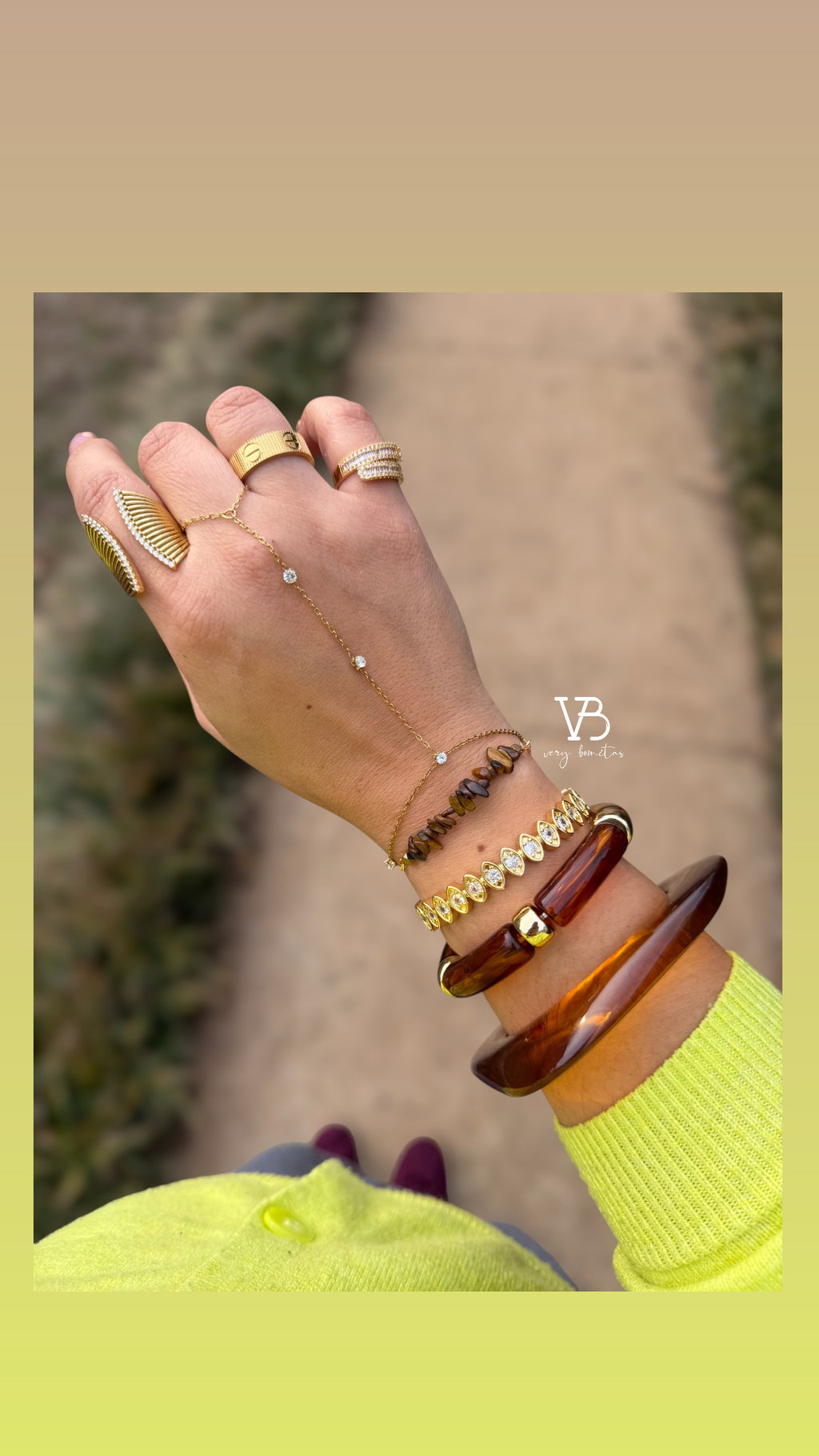 Bracelet, ring