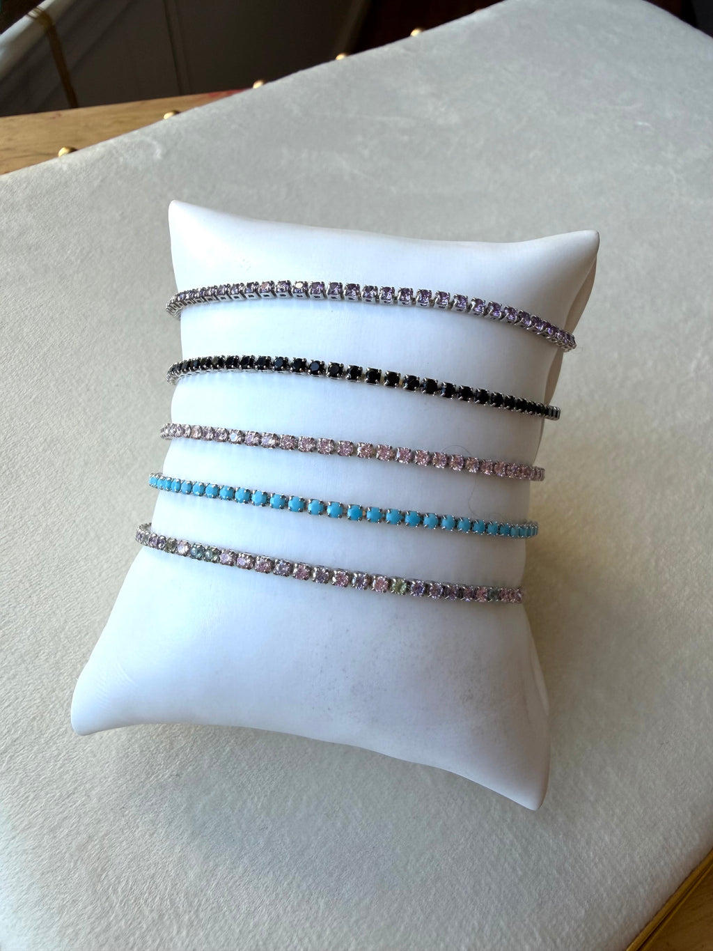 Mini tennis bracelet