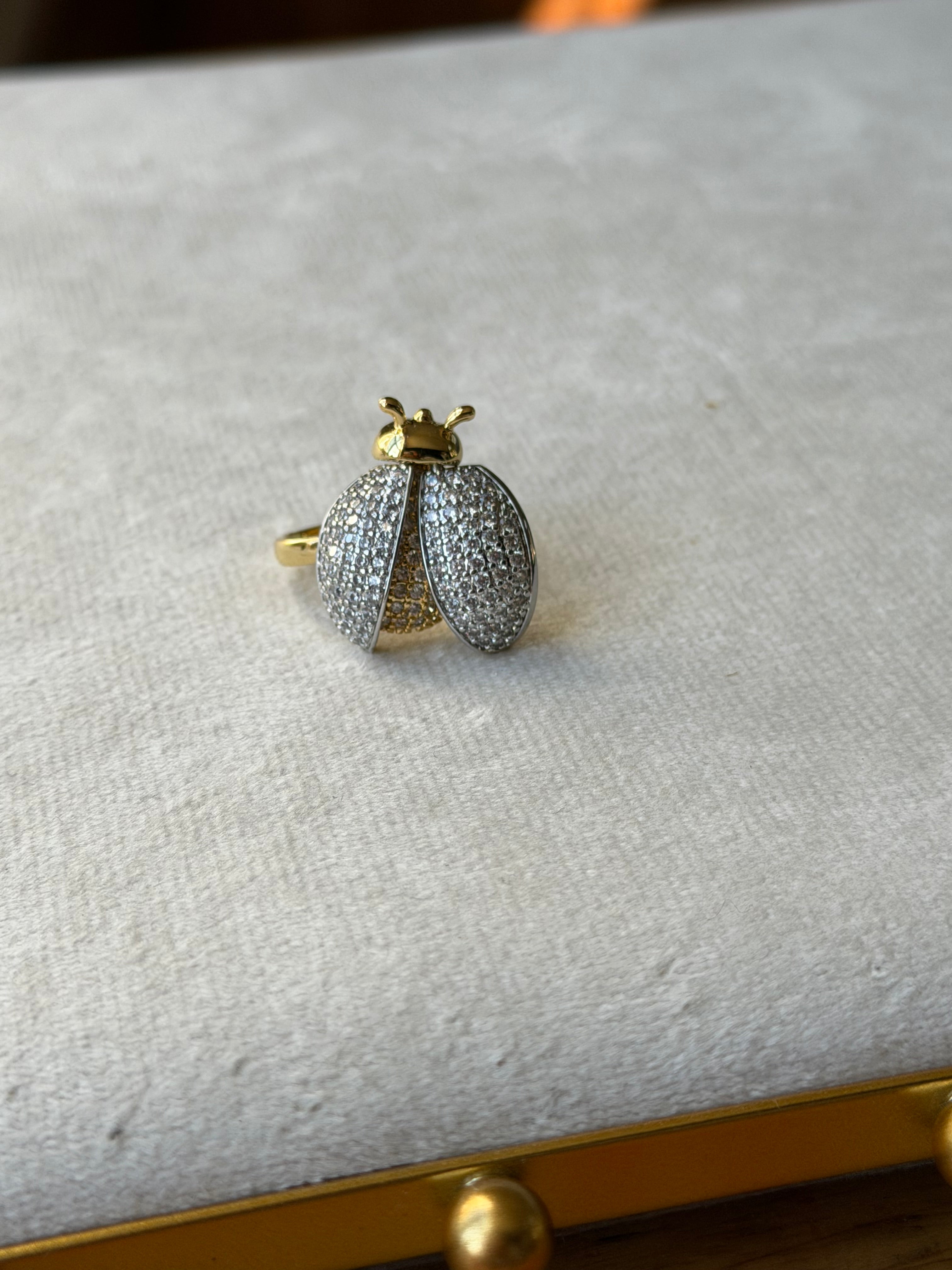 Coquito circonia Ring