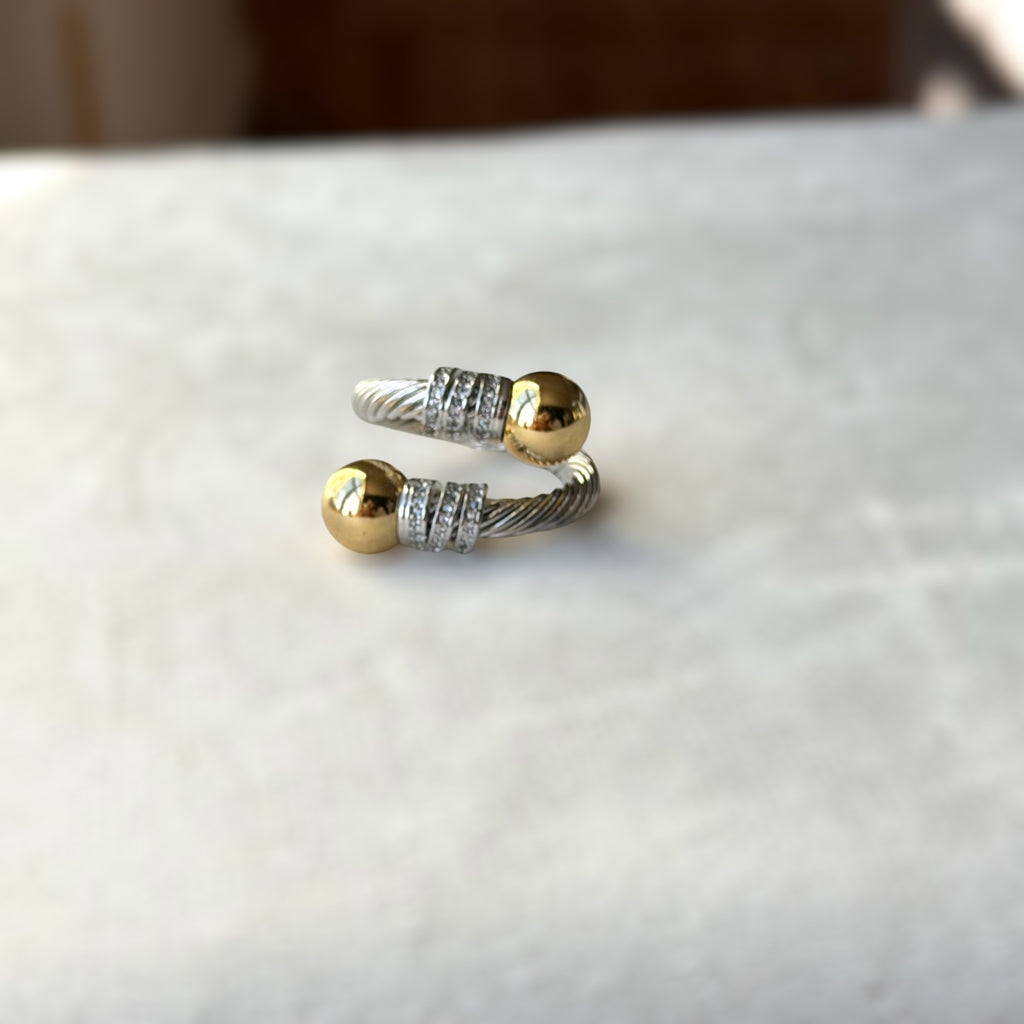 Bicolor Balin ring