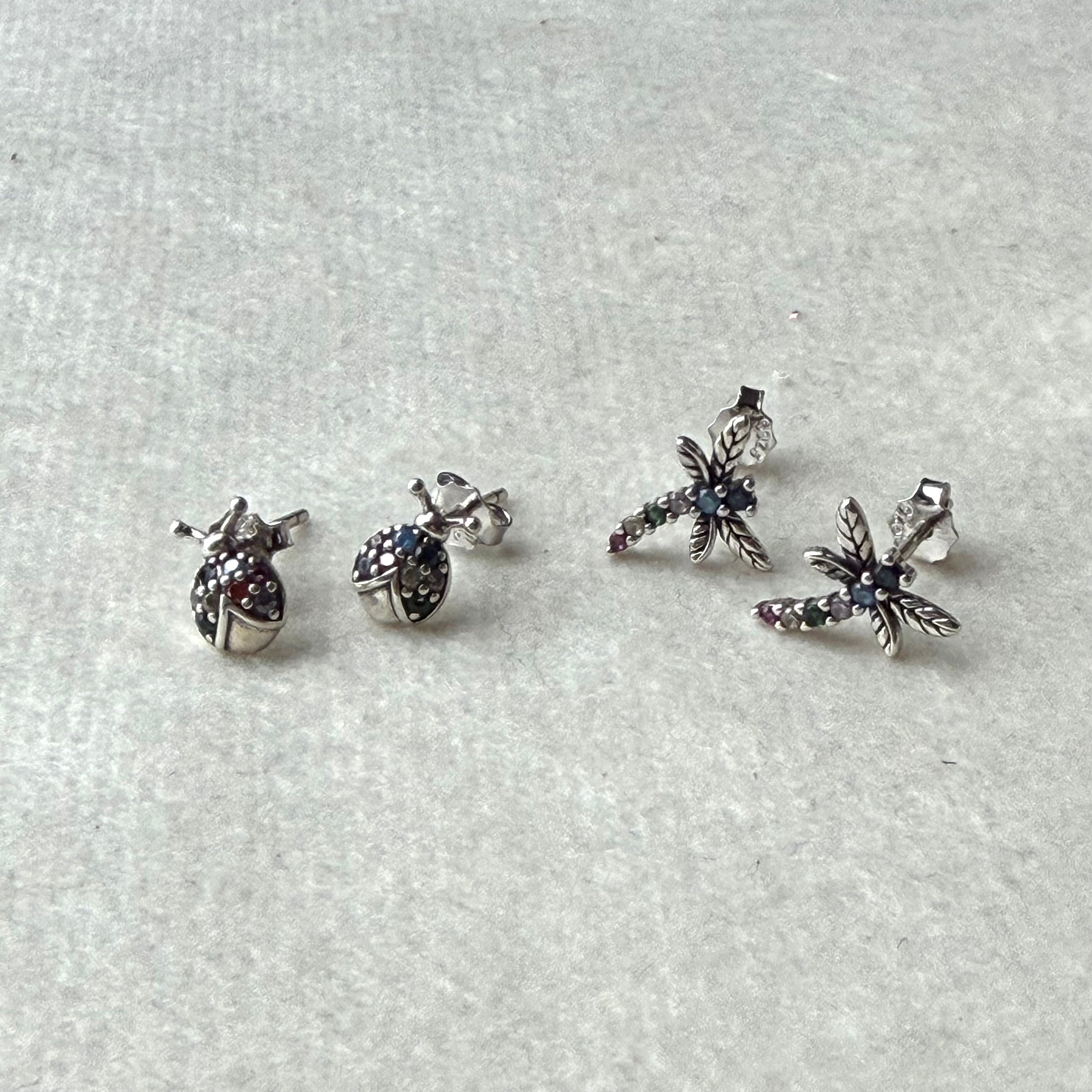 Mini earring plata 925