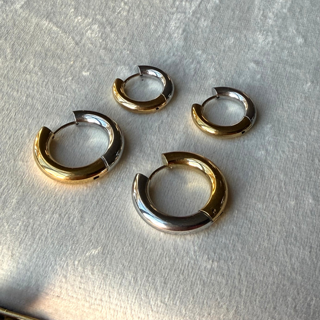 Bicolor Earring