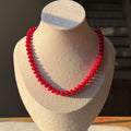 Natural stone carlita necklace