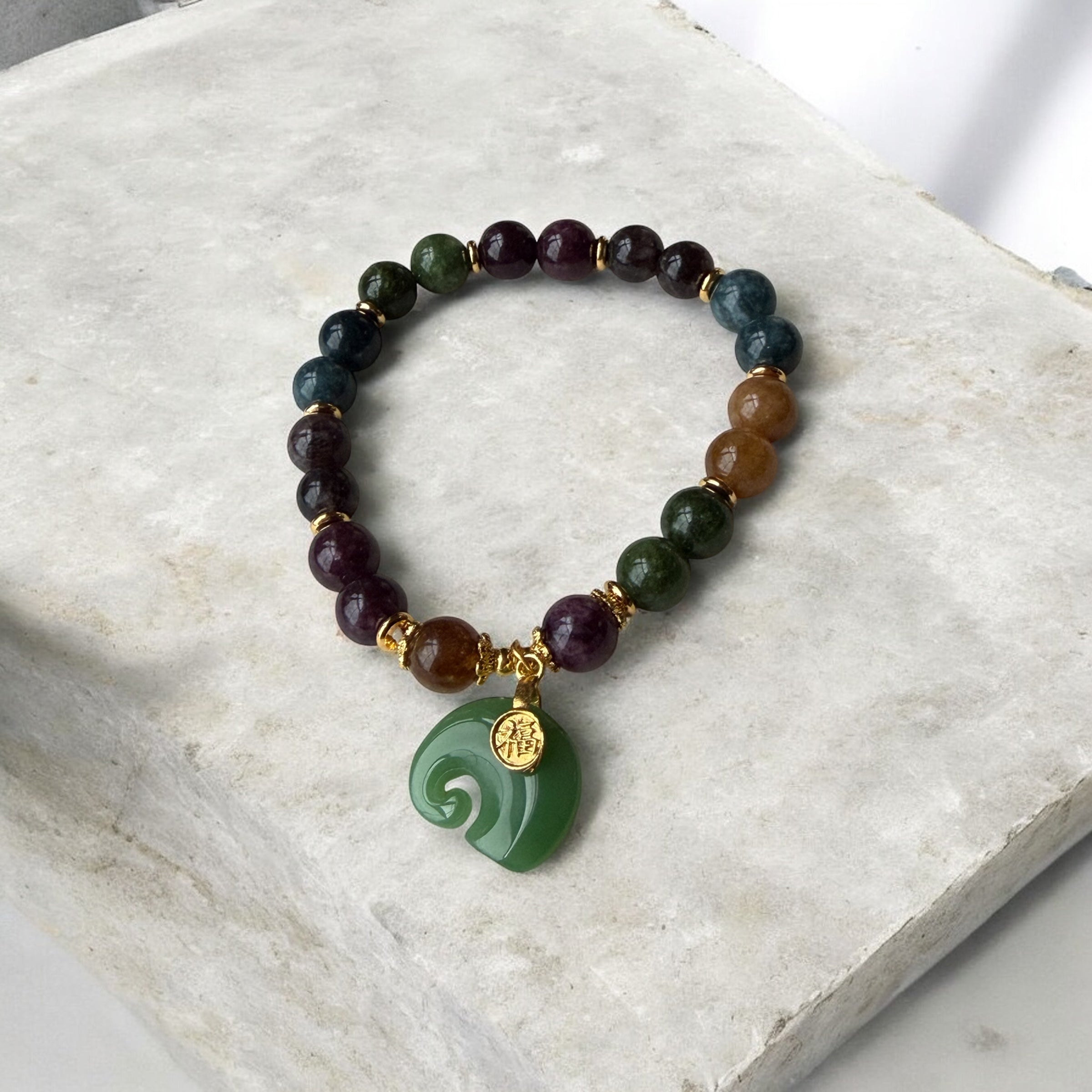 elephant stone bracelet