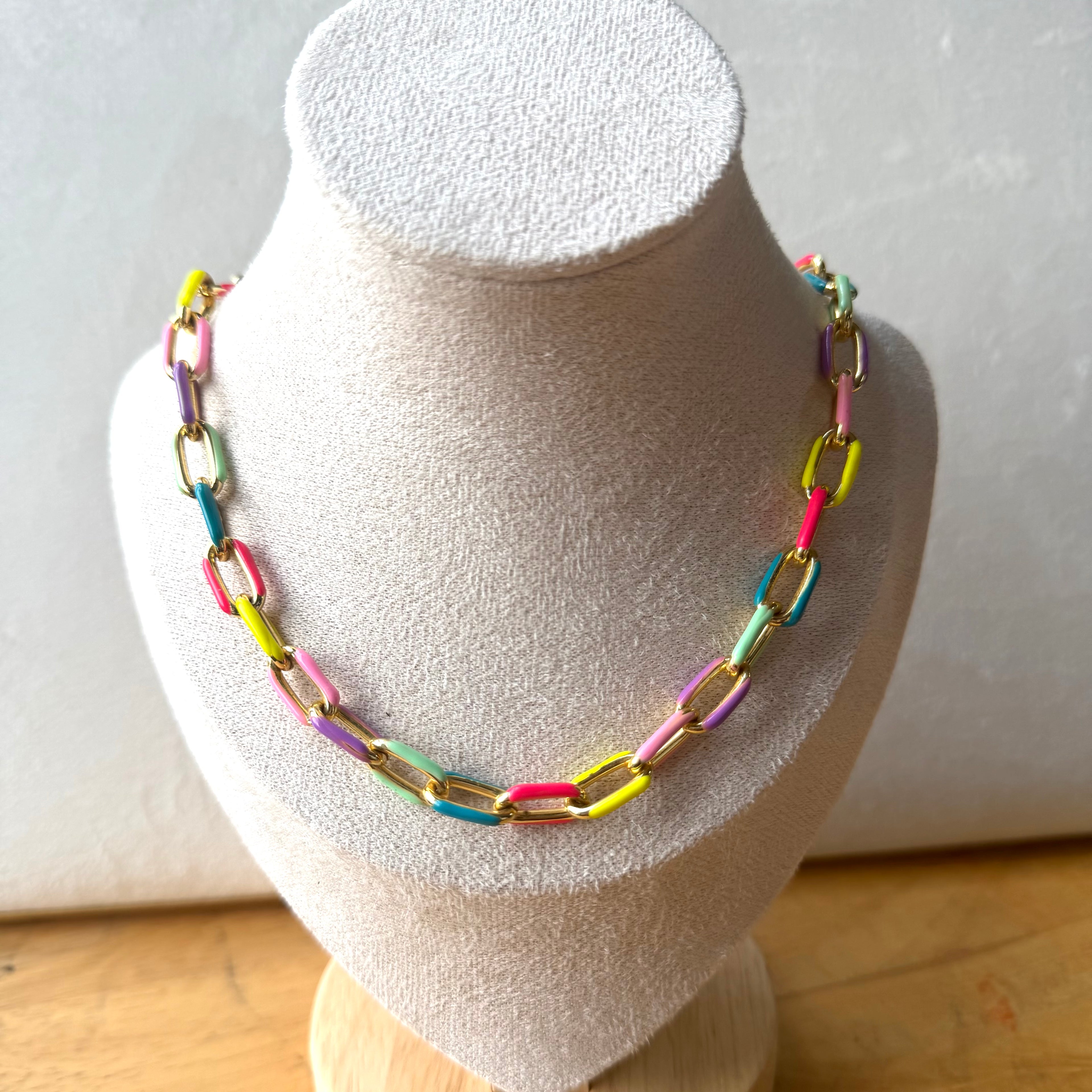 Clip colors Necklace