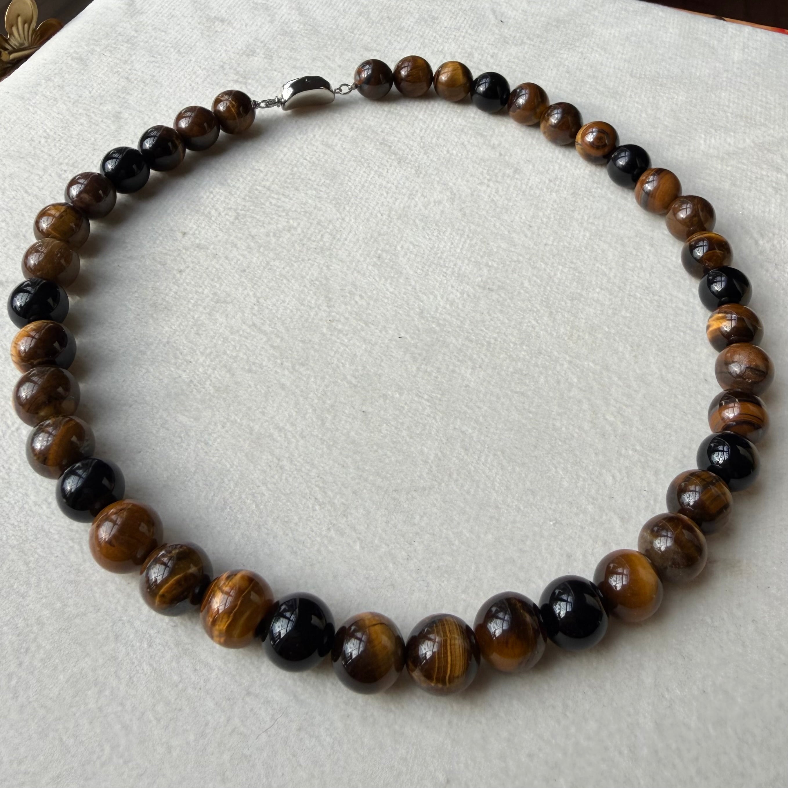 Maxi ojo de tigre necklace