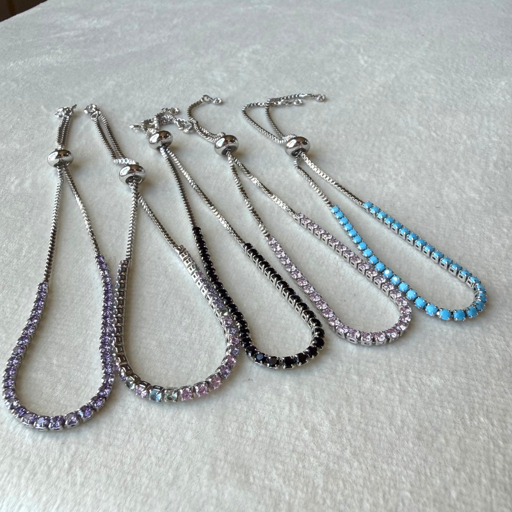 Mini tennis bracelet