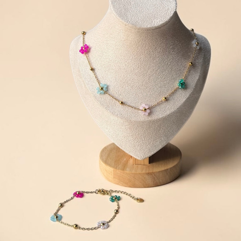 Flower Cristal set
