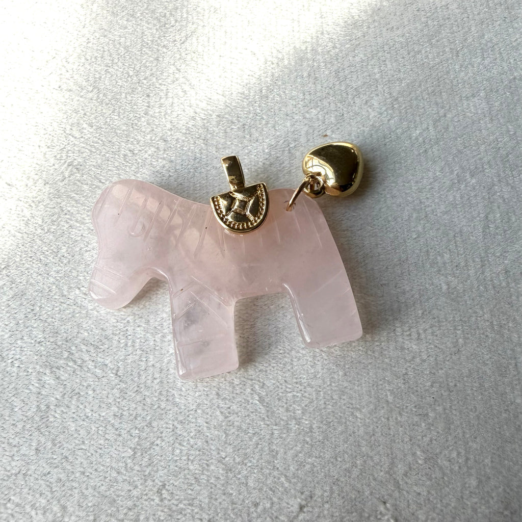 Horse stone charm