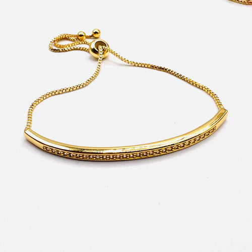 Trío de color cristal bracelet