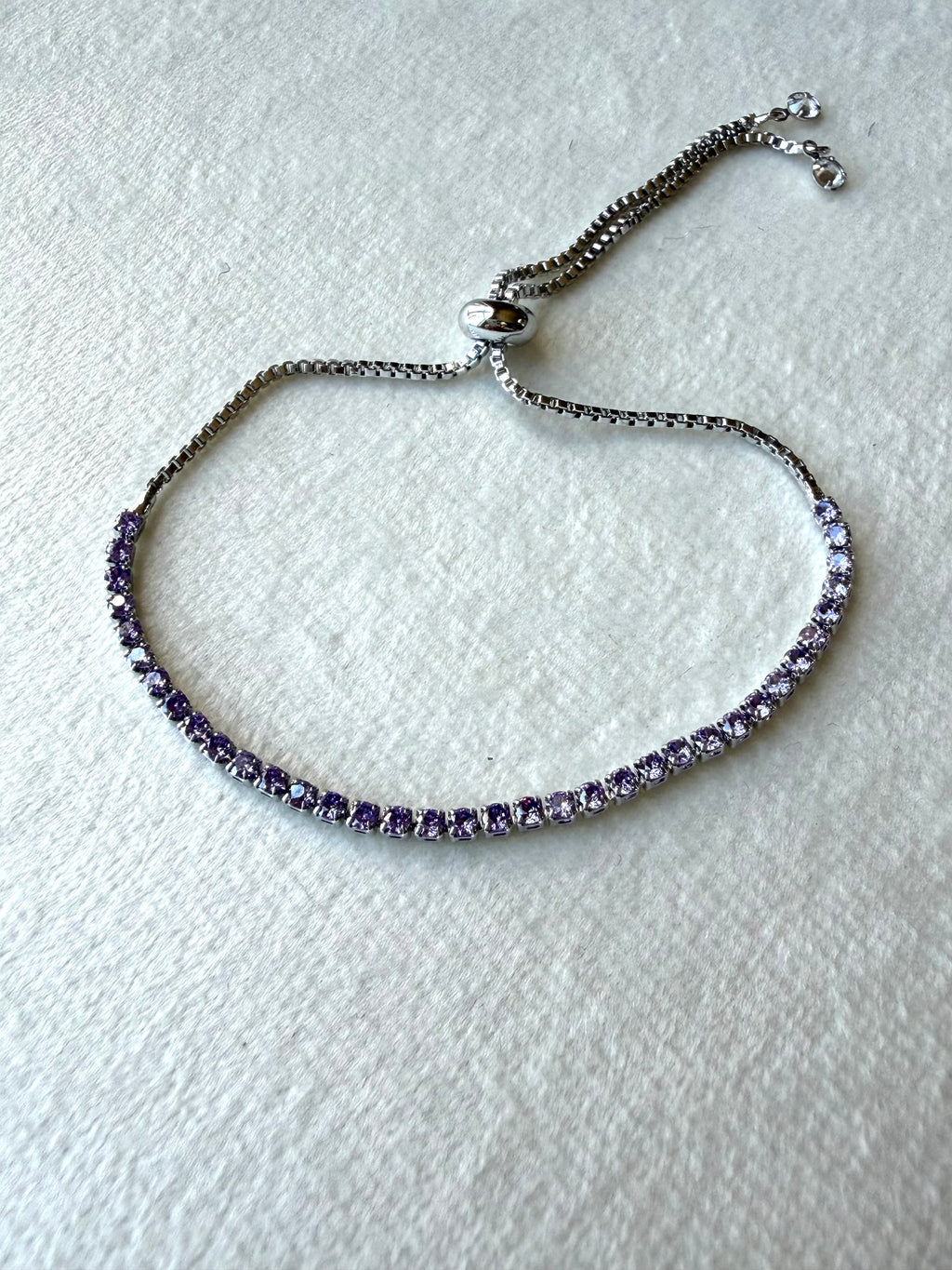 Mini tennis bracelet