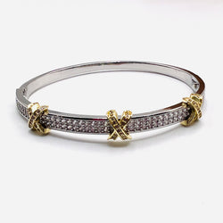 Bicolor X Bracelet