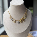 L multi dije necklace