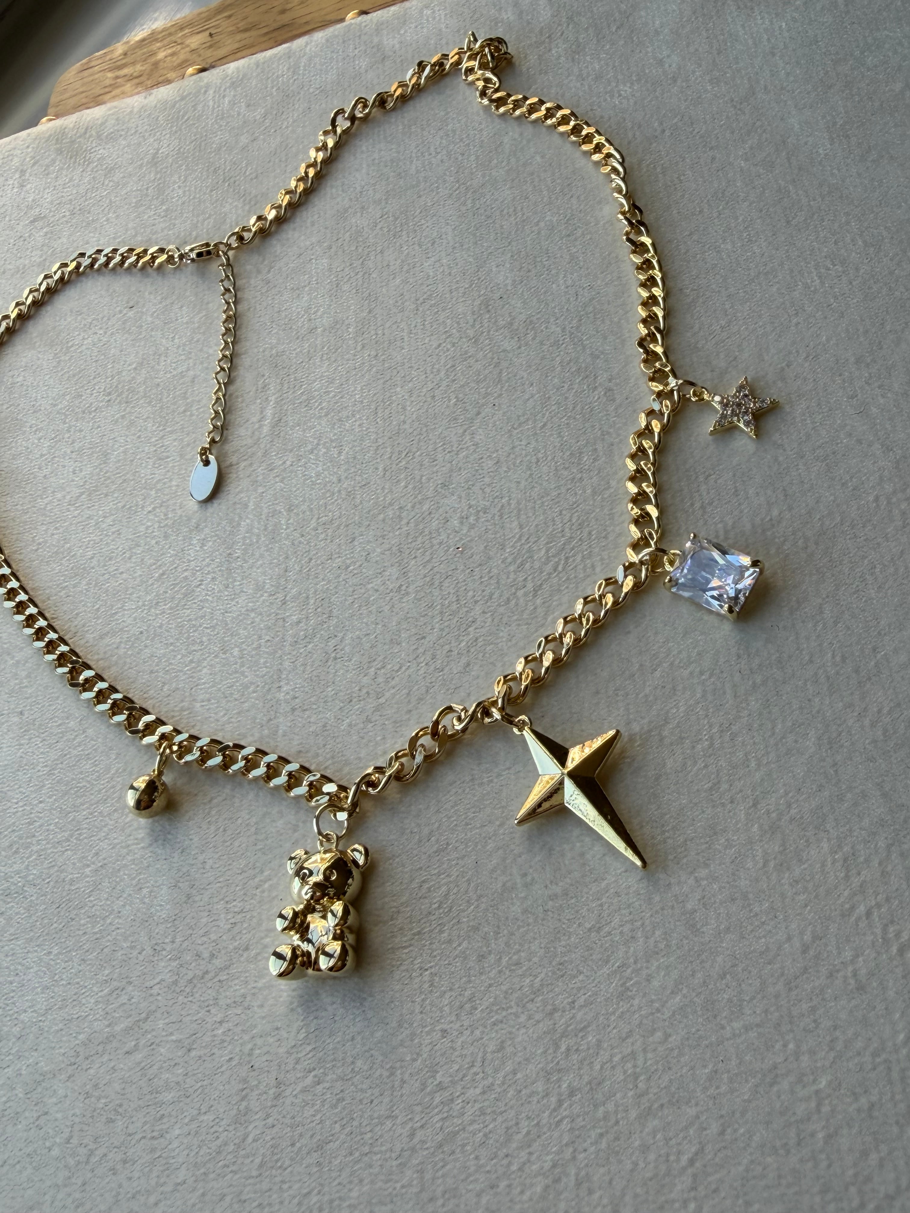 Multi charms Neckalce