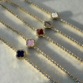 Tennis clover bracelet