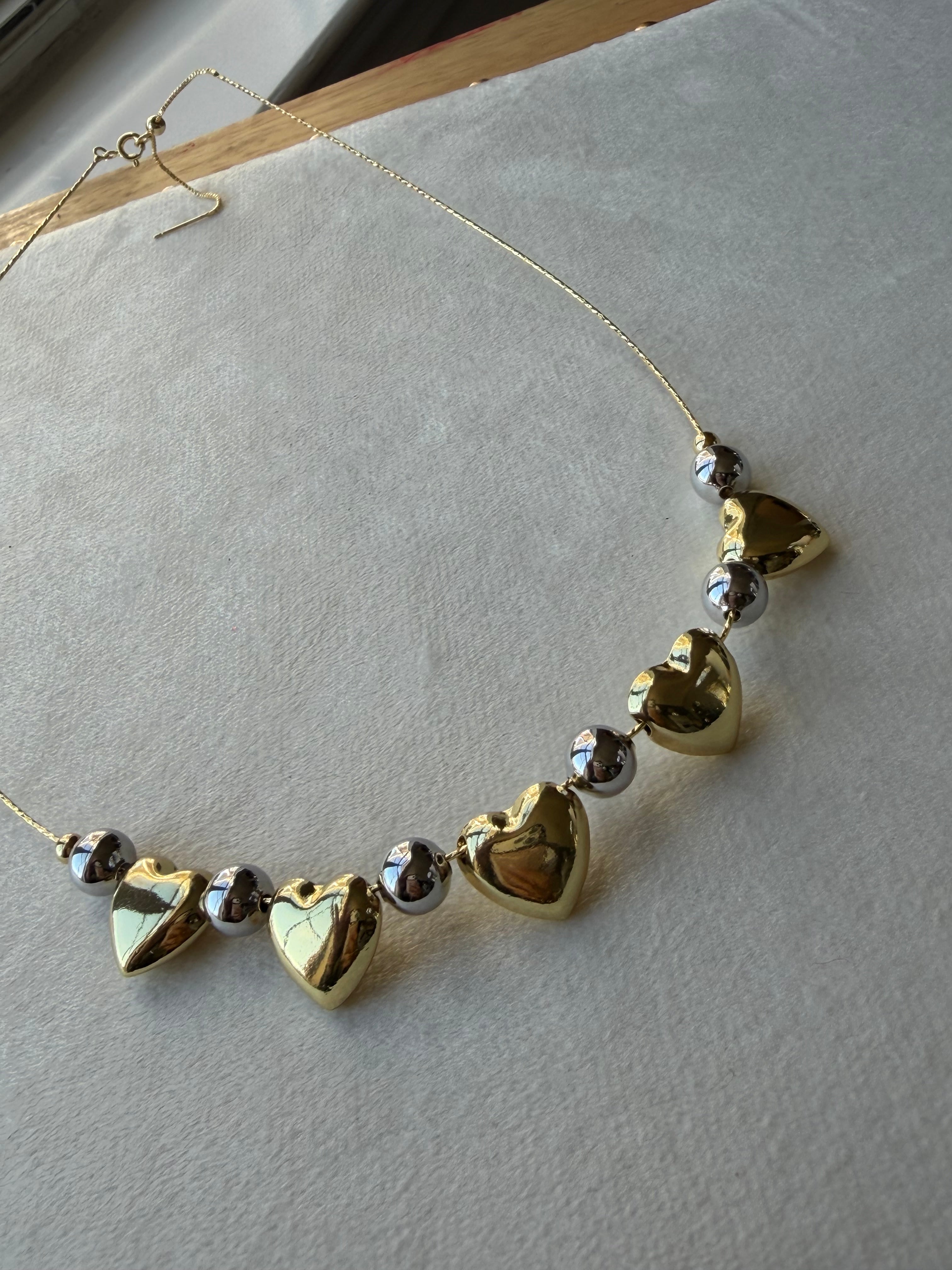 Multi heart Necklace
