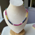 Mini natural stone Candy necklace