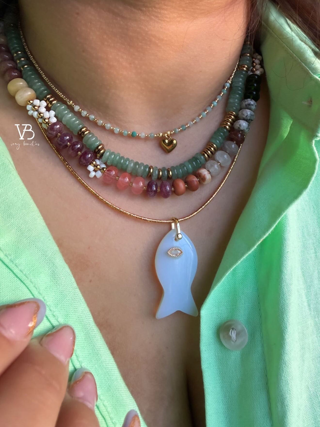 Gold sencilla Necklace