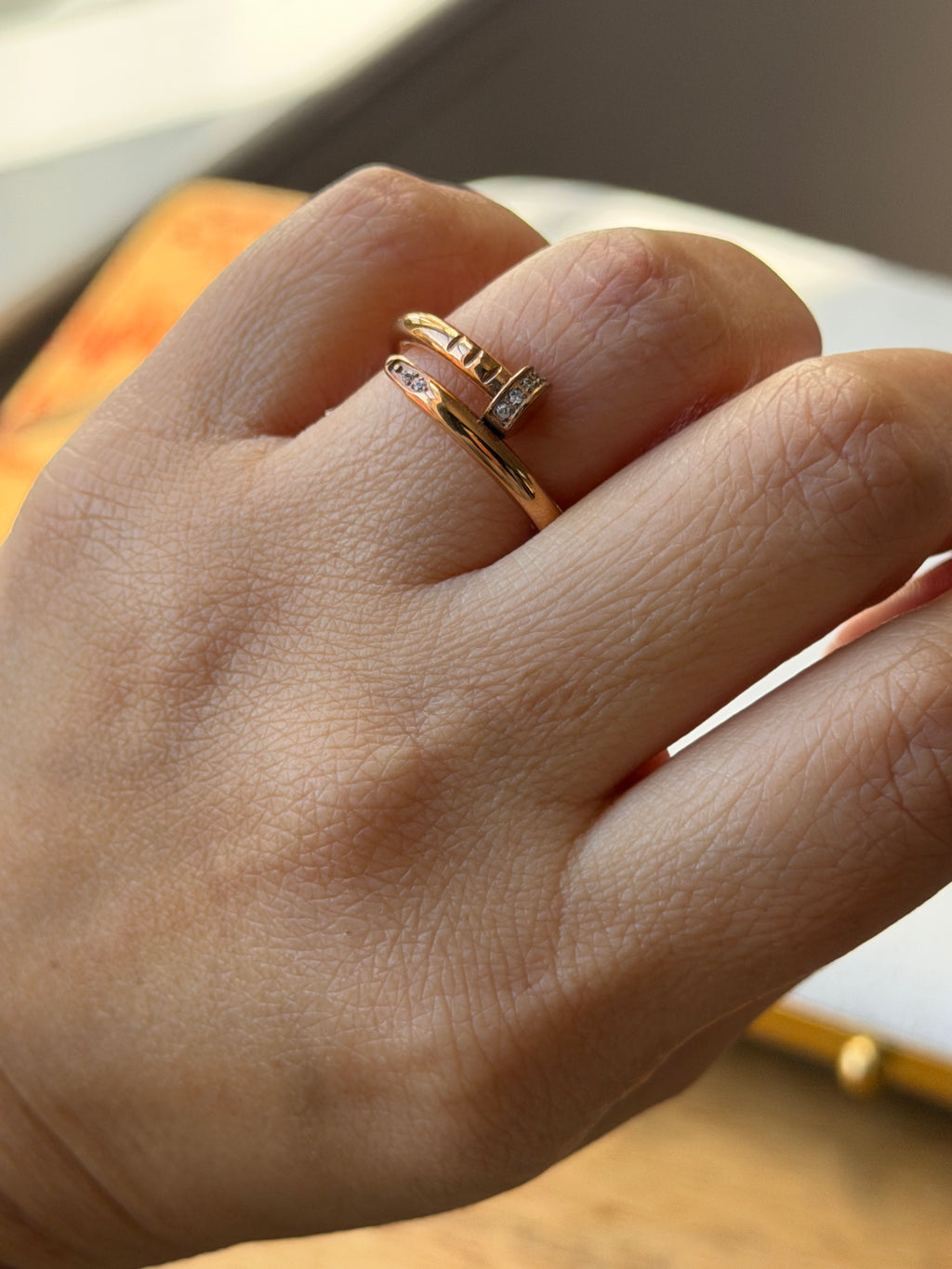C Nail Ring