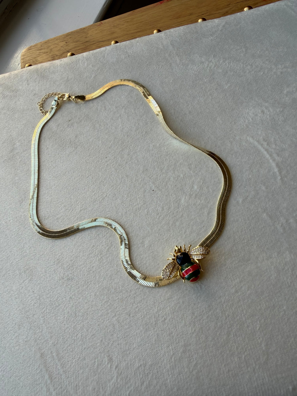Snake ladybug Necklace