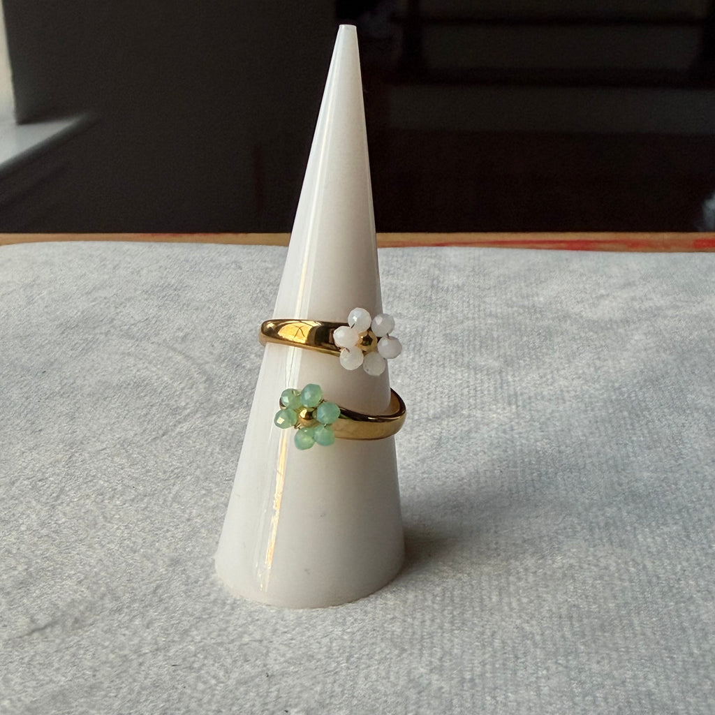 Flower canutillo Ring