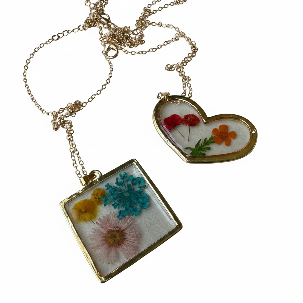 Flower natural Necklace