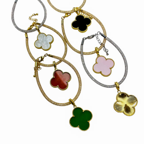 Big clover bracelet