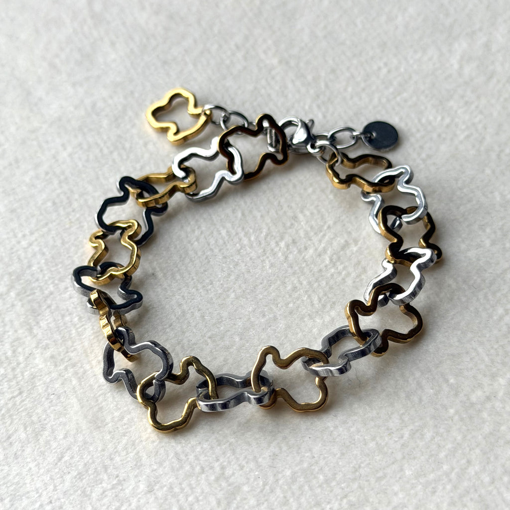 Oso bicolor bracelet