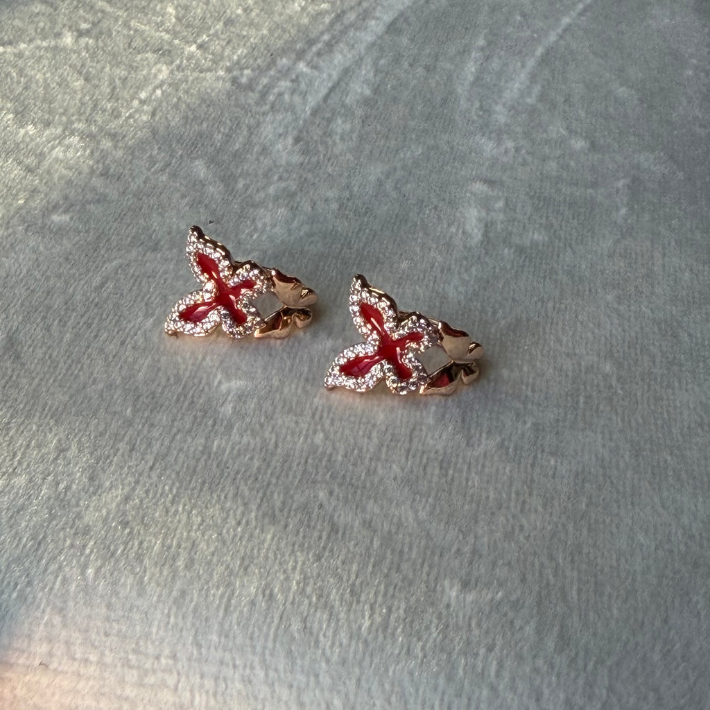 Mini mariposa earring