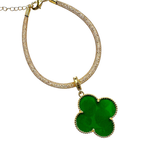 Big clover bracelet