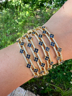 Blue Candace Bracelet