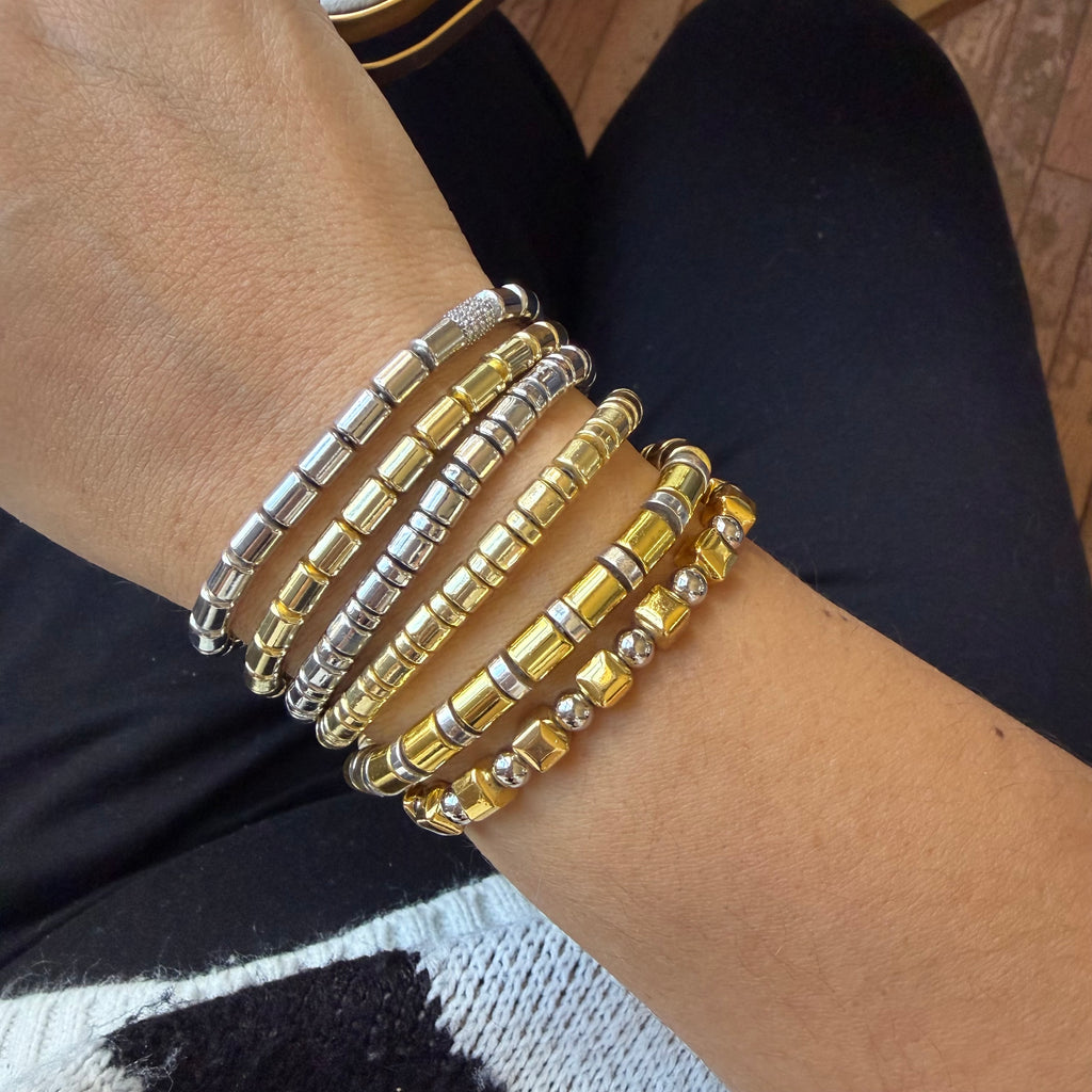 Mix bicolor bracelet