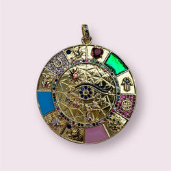 Cristal eye big charm