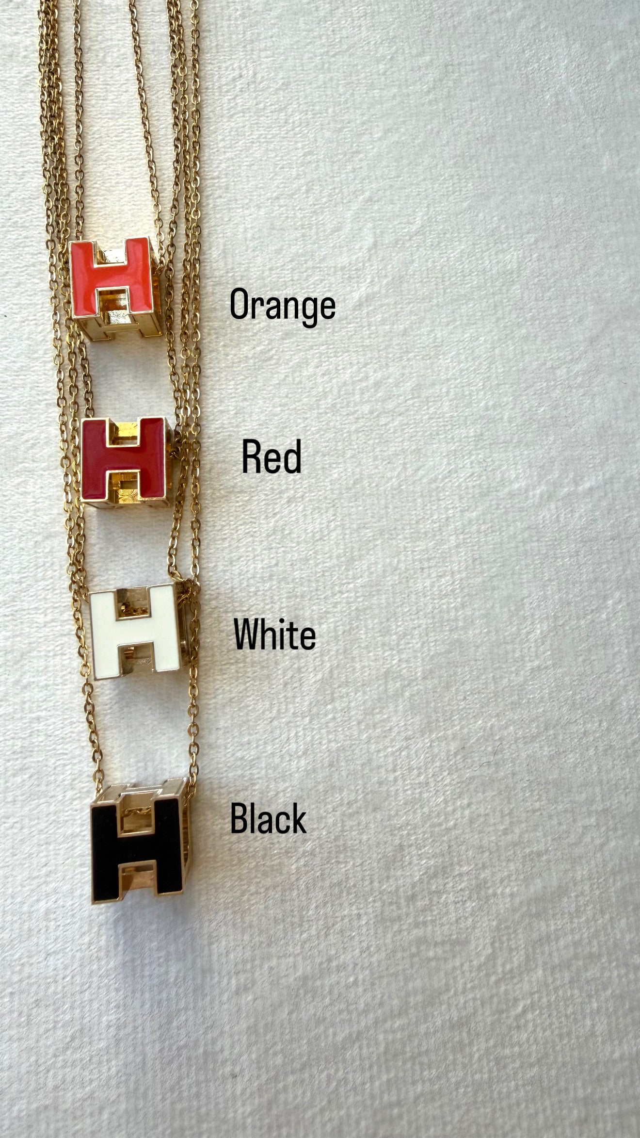 H Necklace
