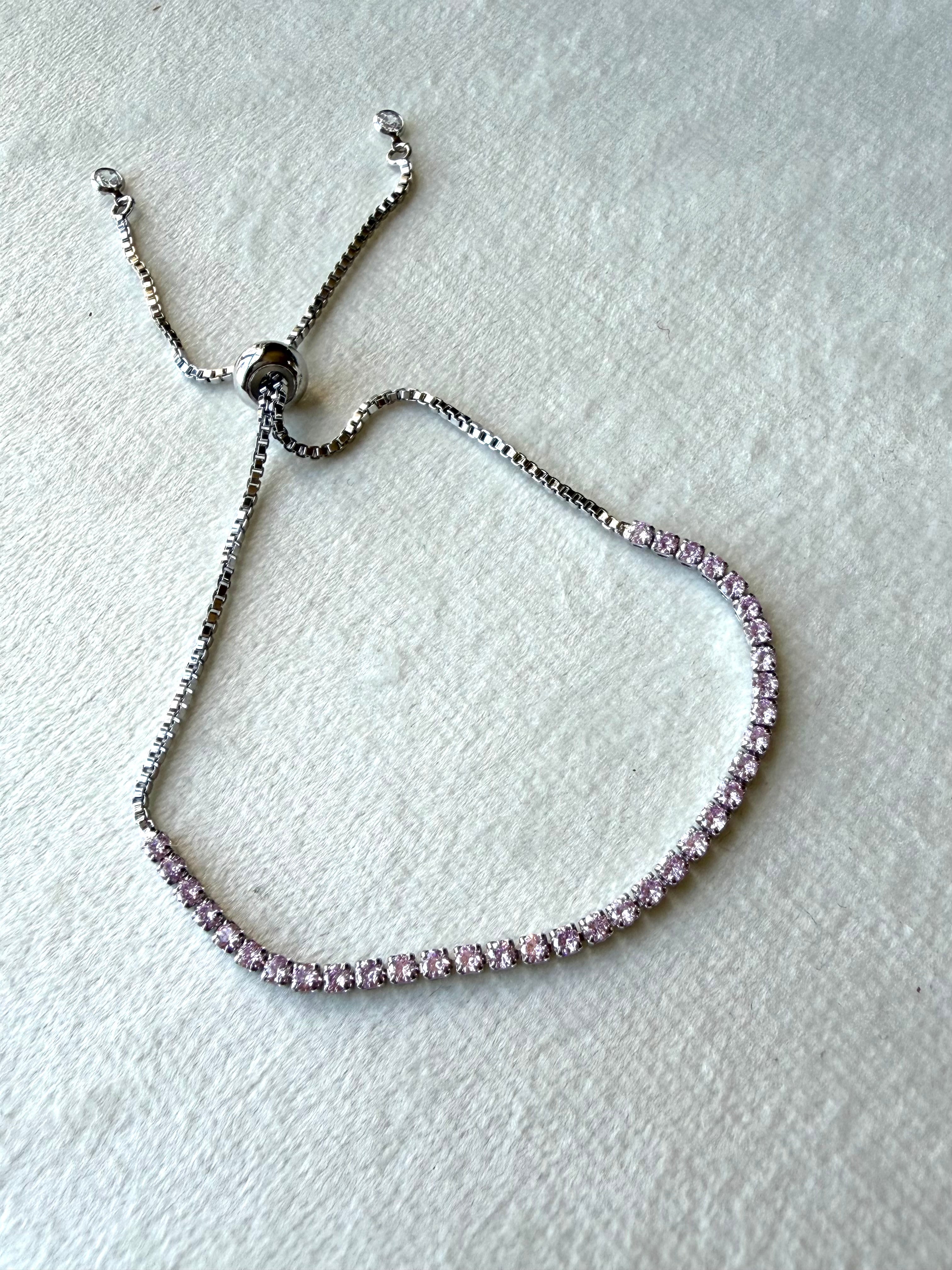 Mini tennis bracelet