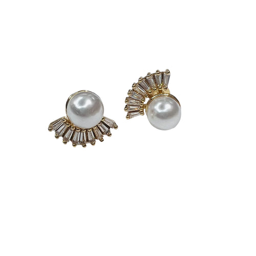 Perlas mix earring
