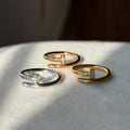 C Nail Ring