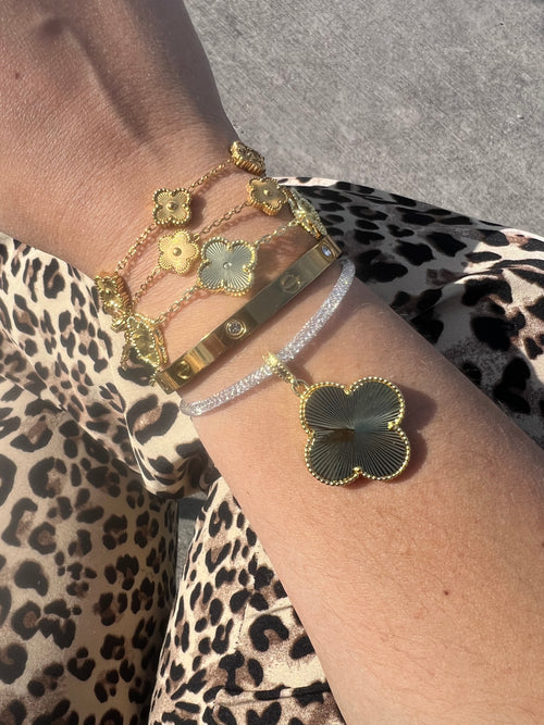 Big clover bracelet