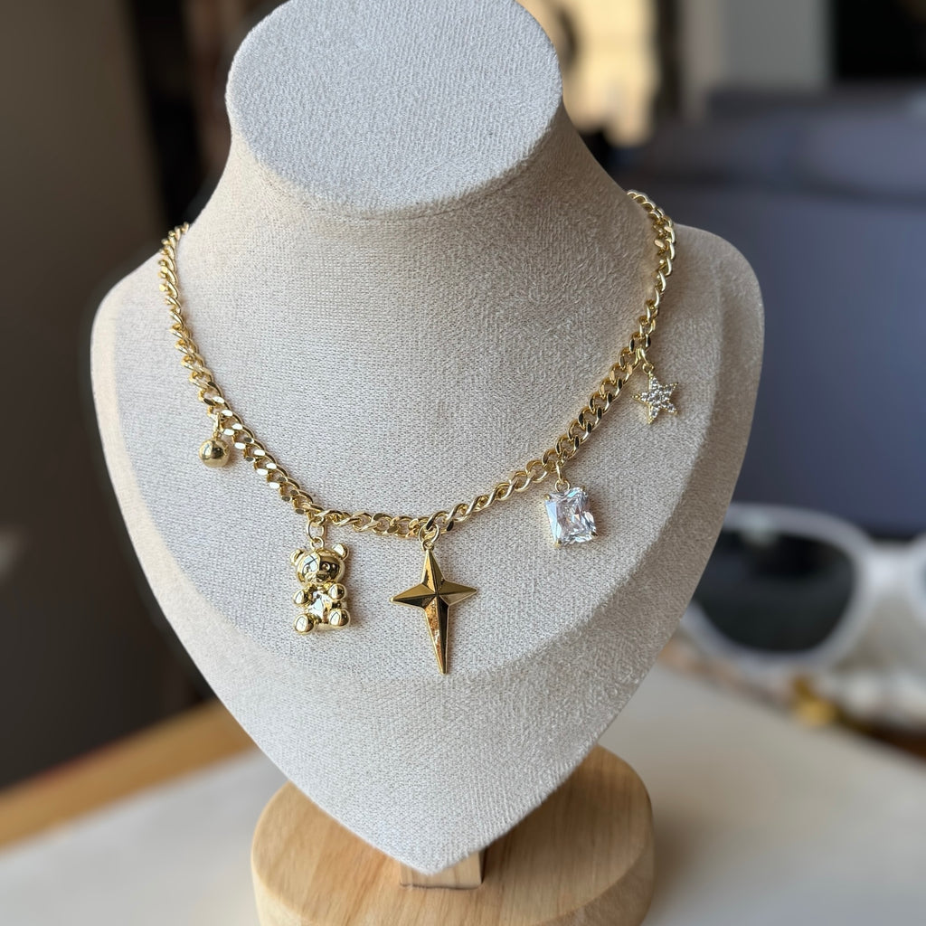 Multi charms Neckalce