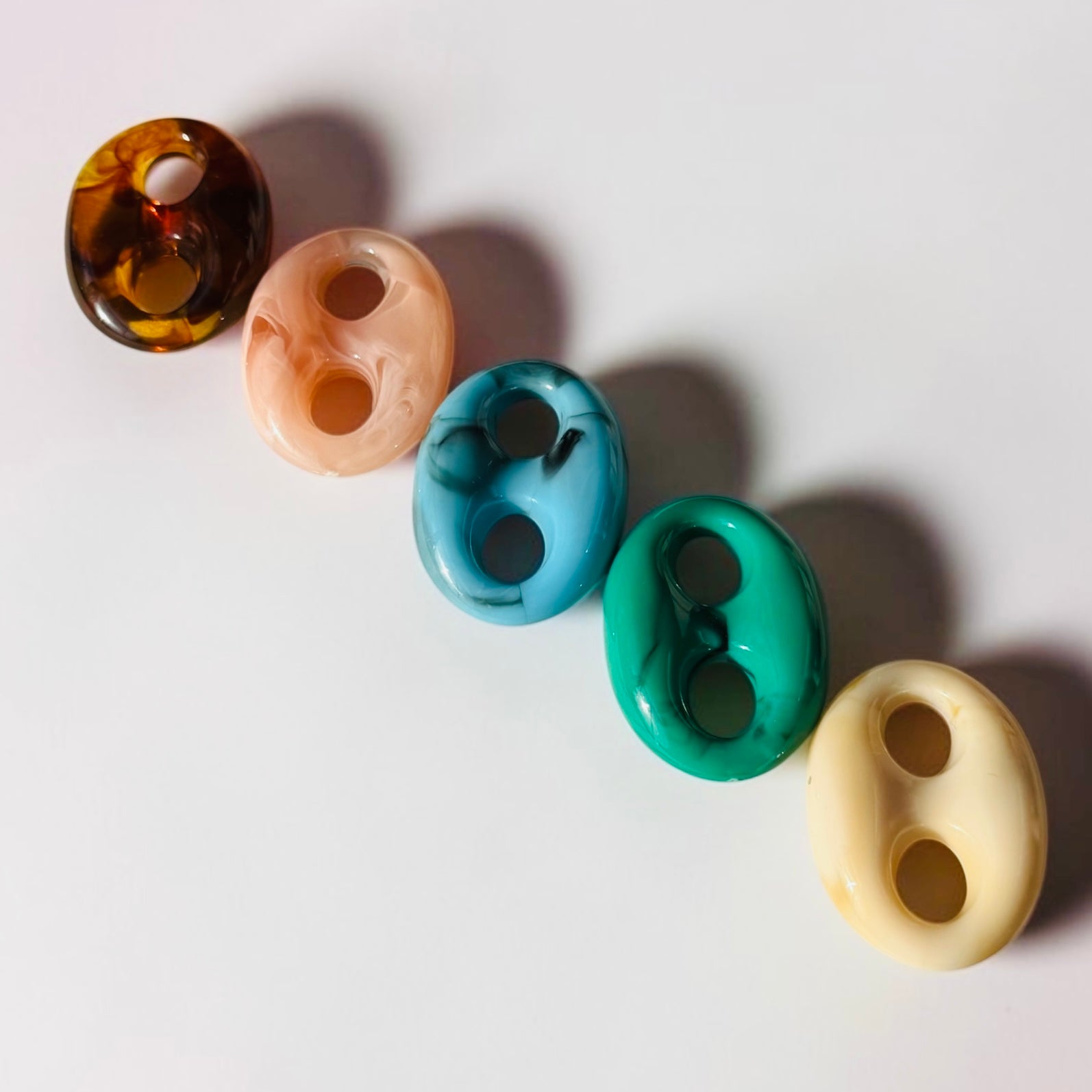 Gg natural stone charm