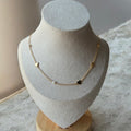 T heart necklace