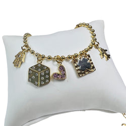 Bracelet multi dijes