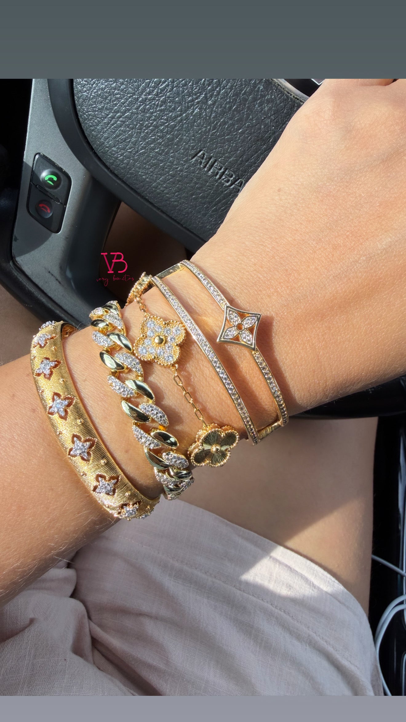 Full circonia Cuban bracelet