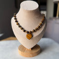 Ojo de tigre stone Necklace