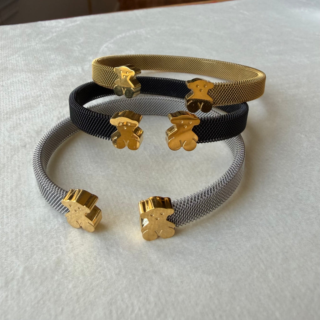 Doble oso bracelet