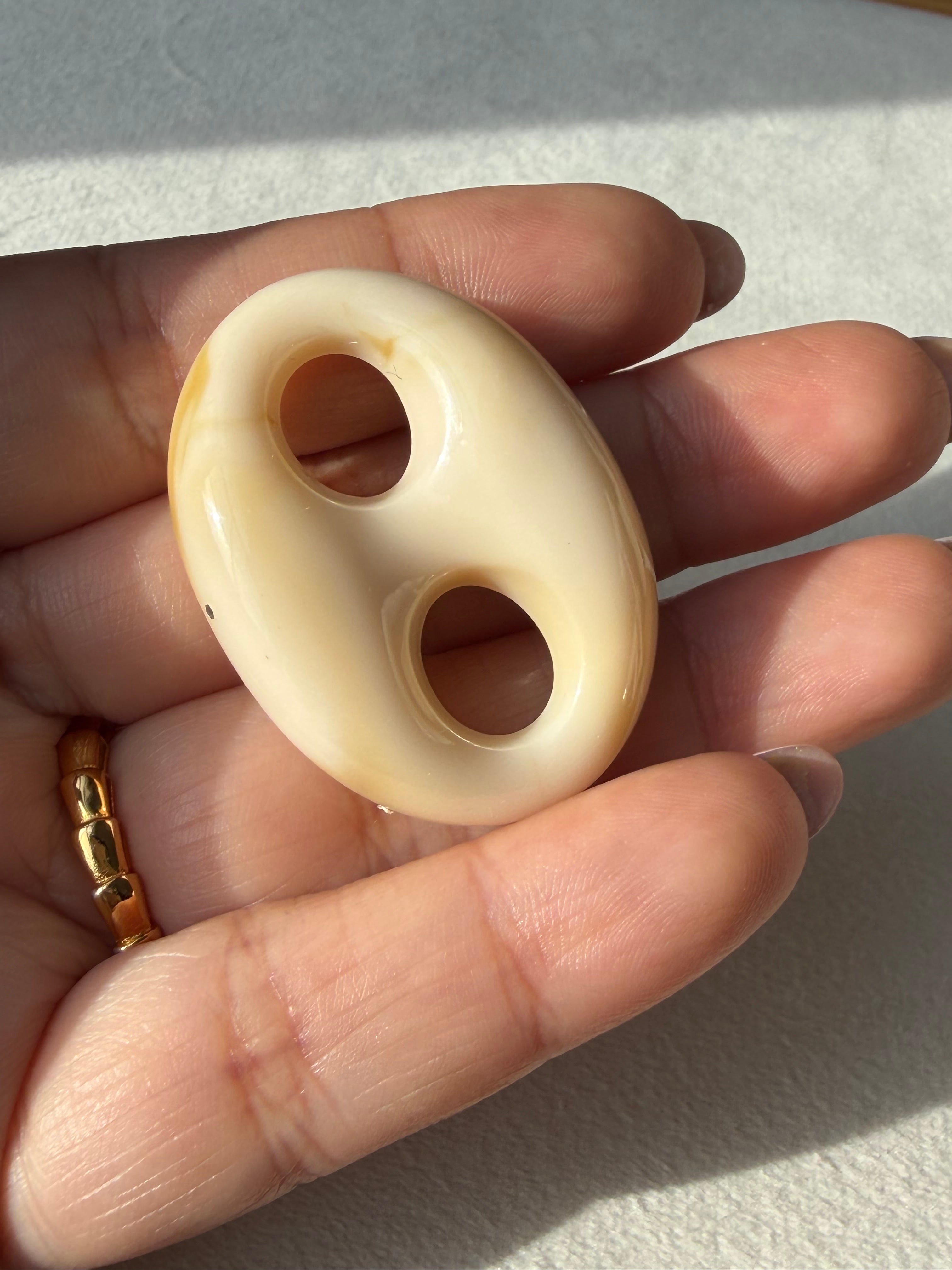 Gg natural stone charm