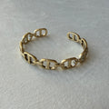 D gold Bracelet