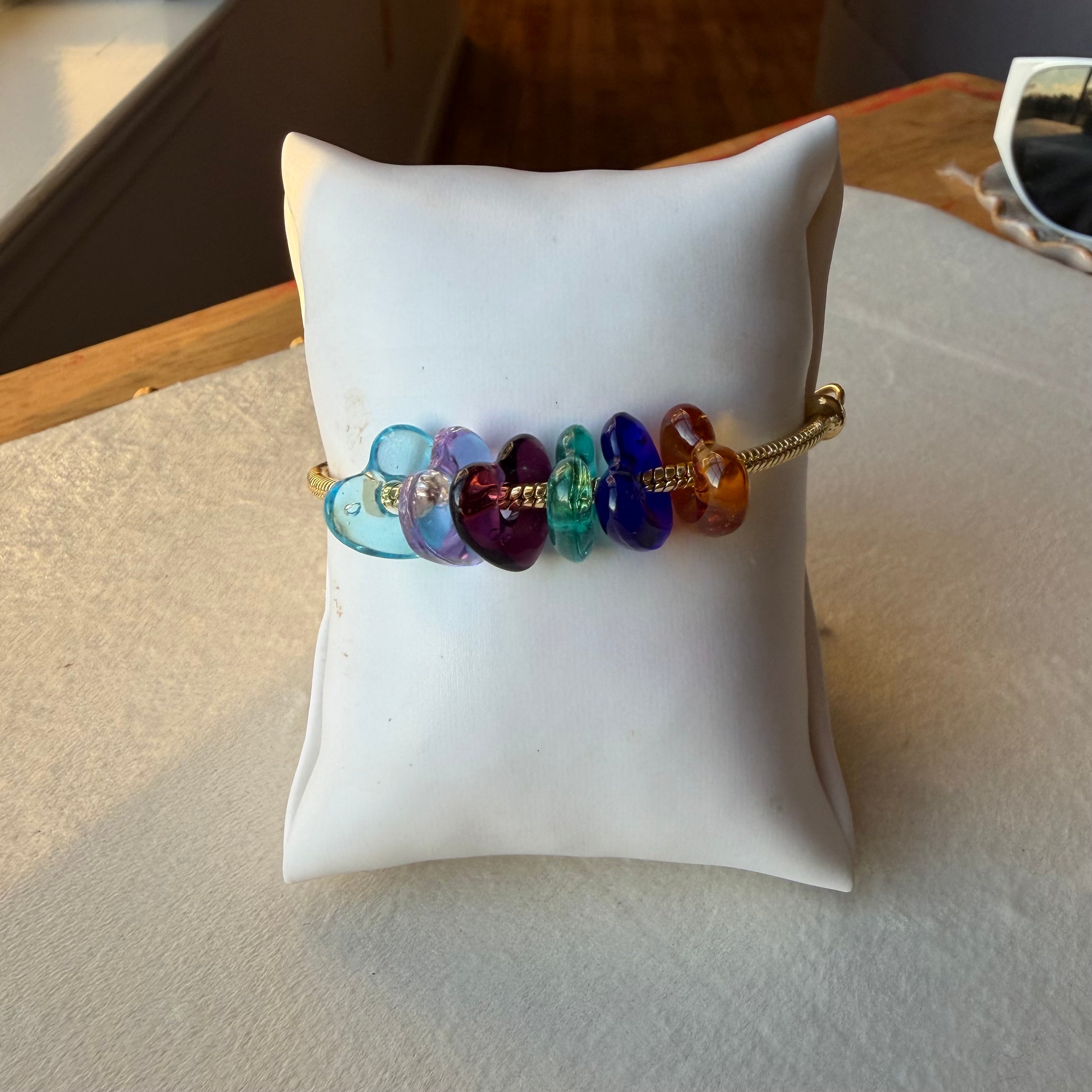 Heart colors Braelet