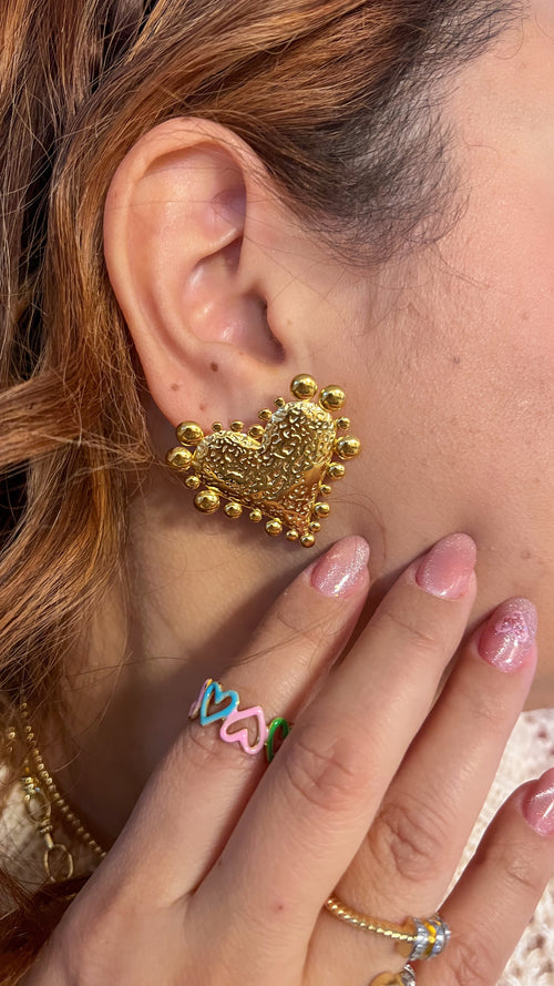 Heart colors Ring